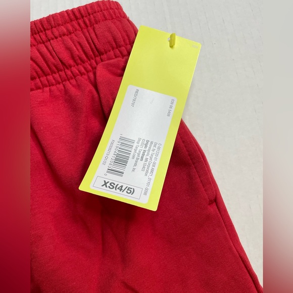 Boys All In Motion Red Shorts with Elastic Waistband and Pockets - Picture 5 of 8